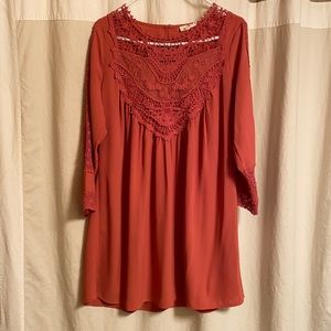 Entro Dress - coral